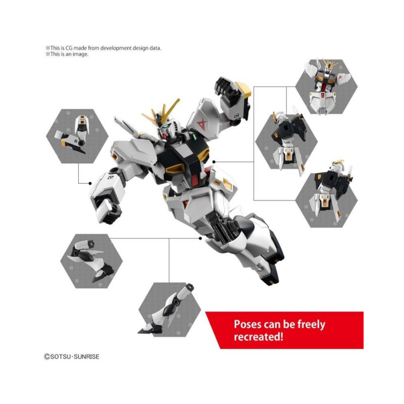 GUNDAM - Entry Grade 1/44 v Gundam - Model Kit