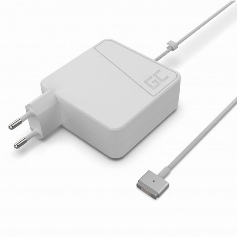 Green Cell compatible AC Adapter for Macbook 60W Magsafe 2 White