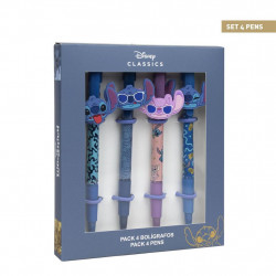 DISNEY Stitch - Lot de 4x Stylos