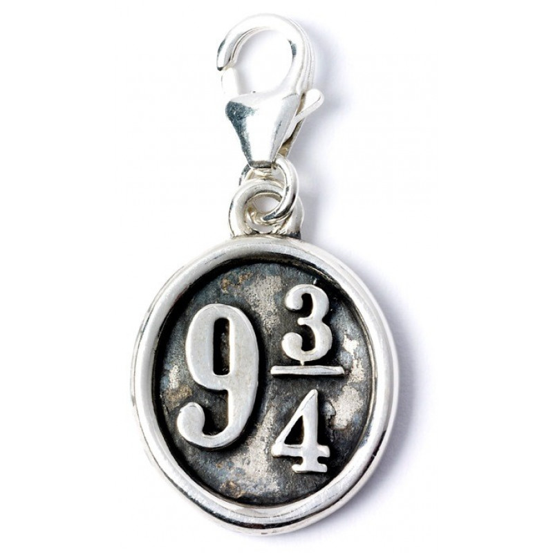 HARRY POTTER - Sterling SILVER Platform 9 3/4 Clip On Charm