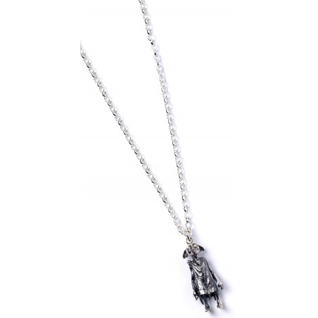 HARRY POTTER - Sterling SILVER Dobby The House Elf Charm Necklace