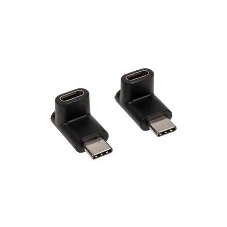 Akasa compatible rechtwinkliger USB-C Adapter - 2 Stück