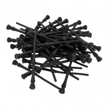 Akasa compatible AK-MX003 Vibrationsdämpfer für Lüfter, 60er Set - schwarz