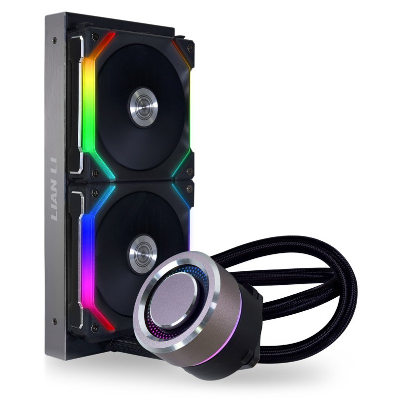 Lian Li compatible GALAHAD 240 SL v2, Komplett-Wasserkühlung, ARGB - schwarz