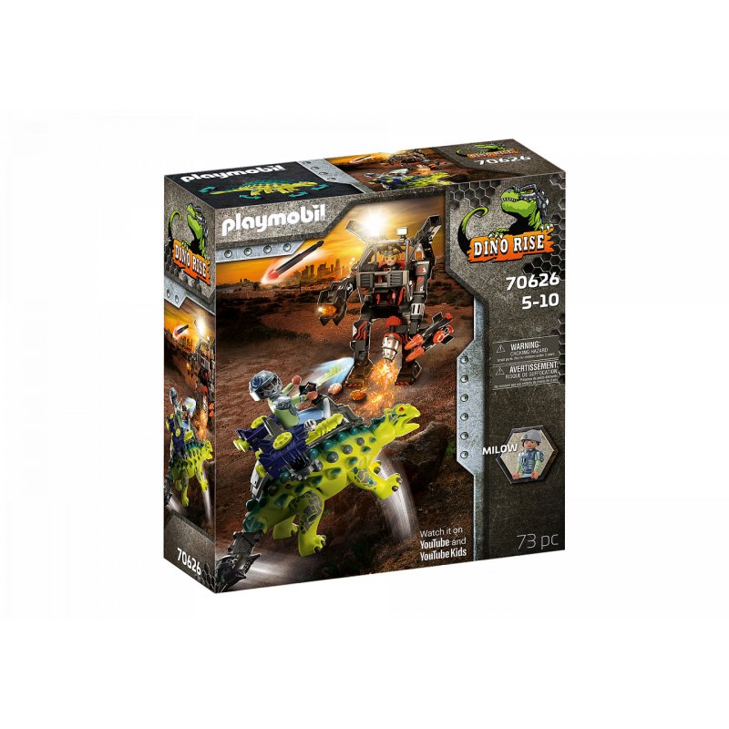 Playmobil Saichania et Robot soldat