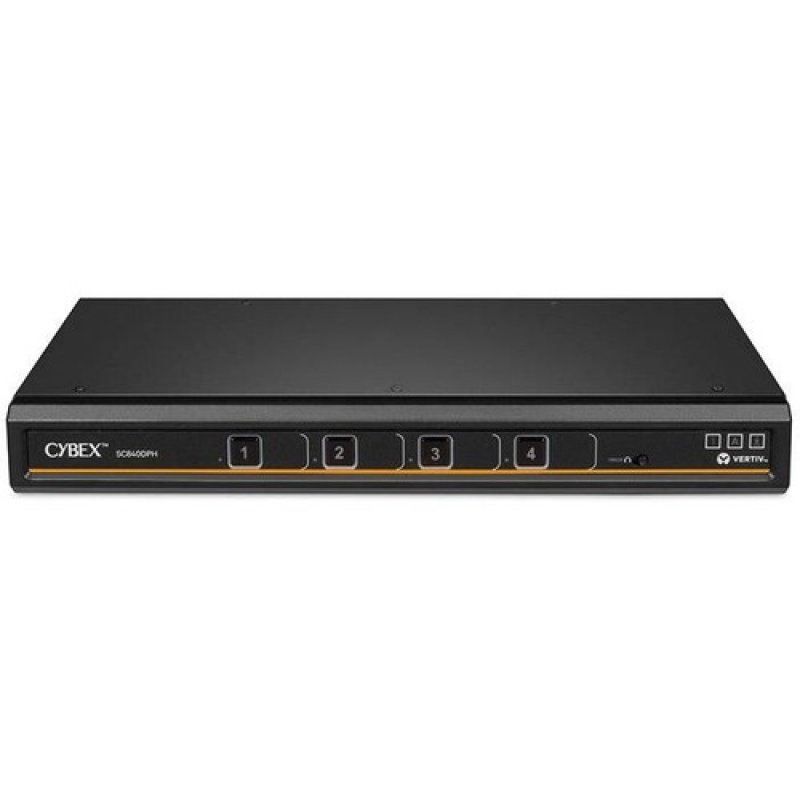 CYBEX SC UNIVERSAL DP/H SECURE KVM SWITCH 4-PORT SINGLE DISPLAY