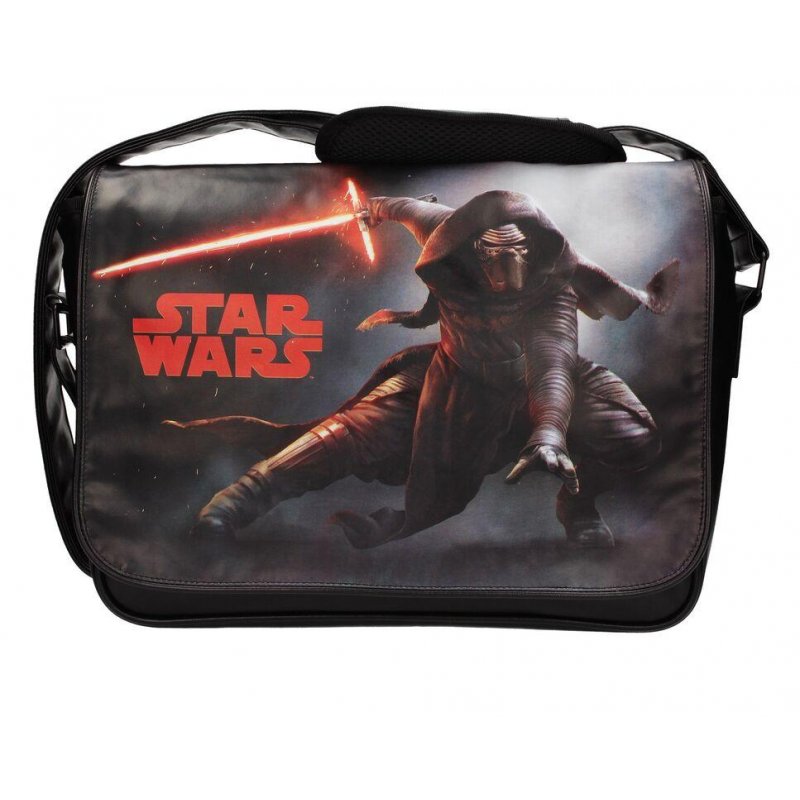 STAR WARS 7 - Messenger Bag W/Flap - Kylo Lightsaber