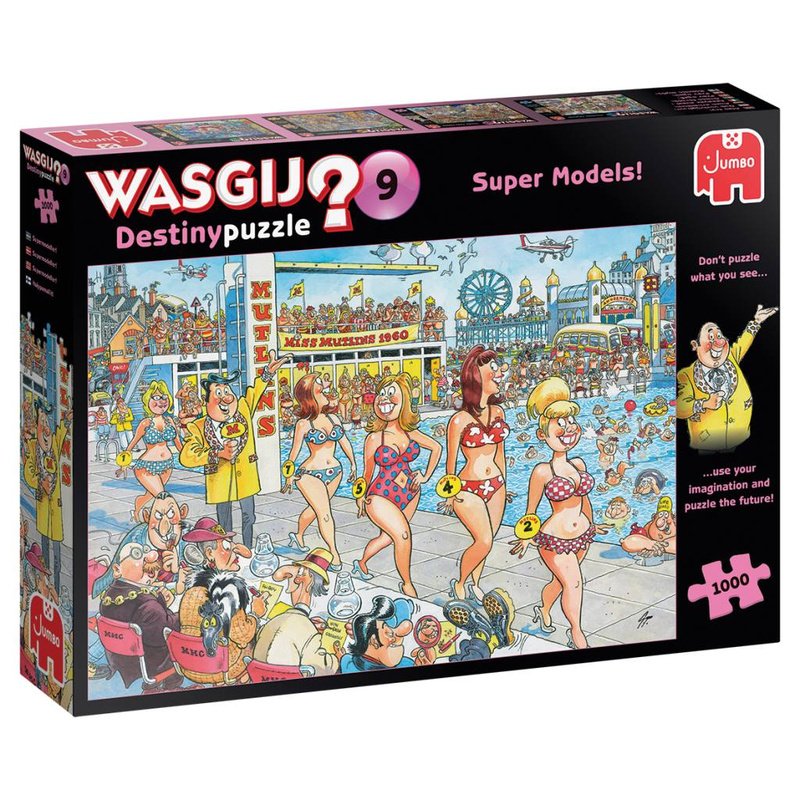 Wasgij Destiny - Super Models 9, 1000 pc (81931)