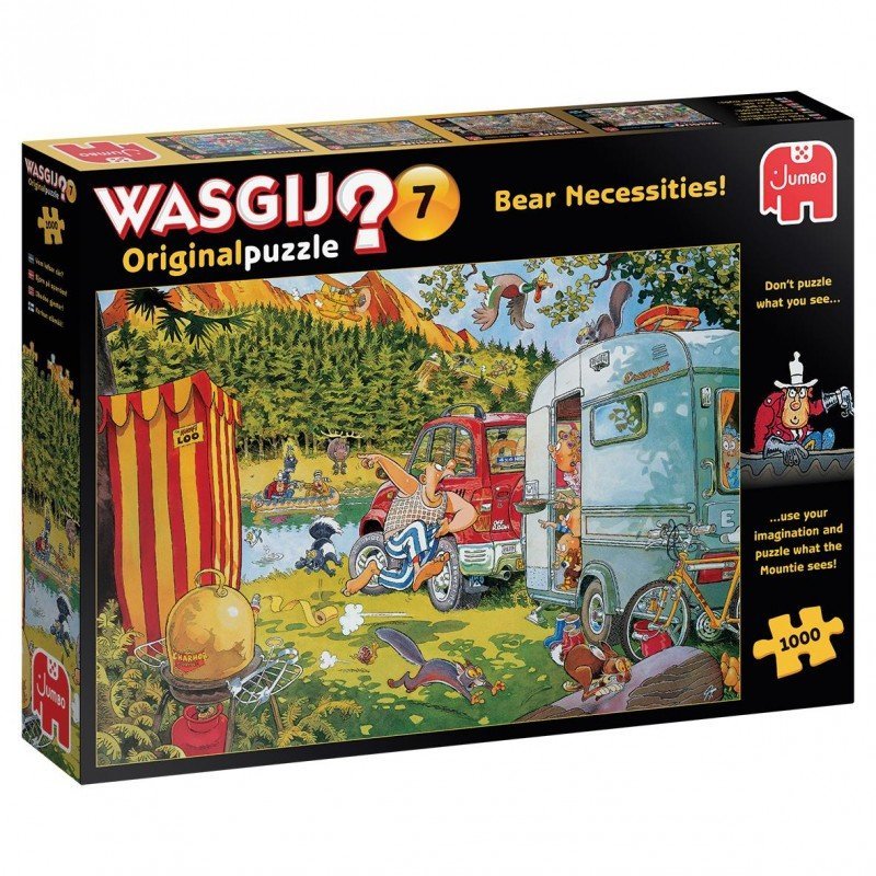 Wasgij Orginal  - Bear Necessaties 7, 1000 pc (81924)