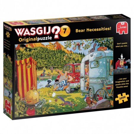 Wasgij Orginal  - Bear Necessaties 7, 1000 pc (81924)