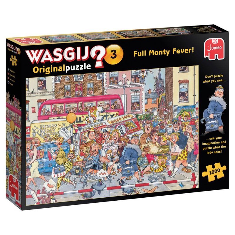 Wasgij Orginal  - Full Monty Fever 3, 1000 pc (81923)