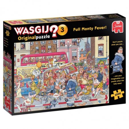Wasgij Orginal  - Full Monty Fever 3, 1000 pc (81923)