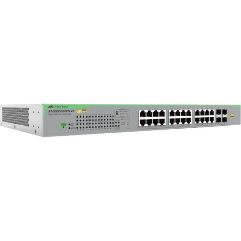 GIGABIT WEBSMART SWITCH 24X 10/100/1000-T POE+ 4X SFP PORTS