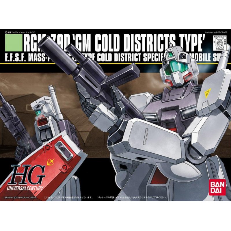 GUNDAM - HGUC 1/144 RGM-79D Cold District Type - Model Kit
