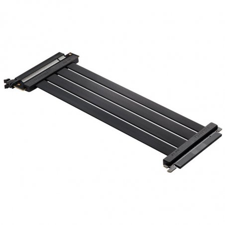 PHANTEKS PCI-E 4.0 x16 Riser Flachband-Kabel, 30cm - schwarz