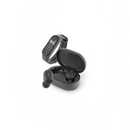 BUNDLE KEPLER ECOUTEURS TWS AVEC TRACKER ACTIVITÉ NOIR