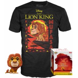 DISNEY - Booble Head POP N° xx - Mufasa + T-shirt (M)