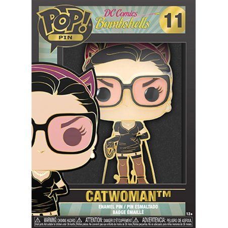 DC COMICS - Pop Large Enamel Pin N° 11 - Catwoman