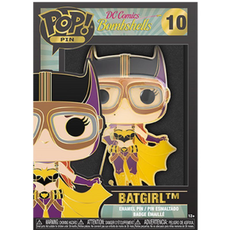 DC COMICS - Pop Large Enamel Pin N° 10 -Batgirl
