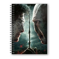 HARRY POTTER - Effet 3D Harry Potter VS Voldemort - Cahier