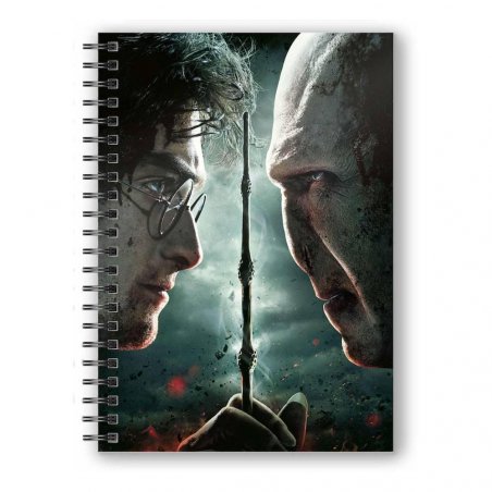 HARRY POTTER - Effet 3D Harry Potter VS Voldemort - Cahier