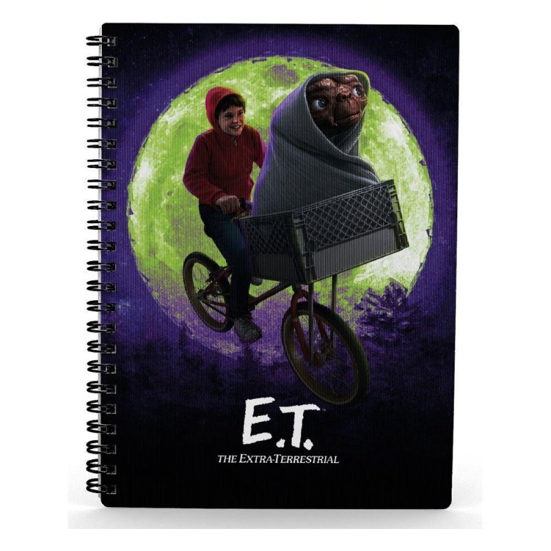 E.T. - Effet 3D Elliot- Cahier