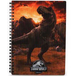JURASSIC WORLD - Effet 3D Into The Wild - Cahier