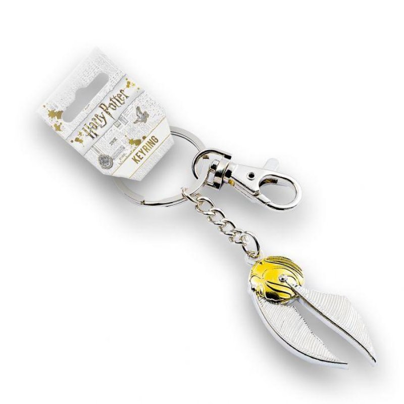 HARRY POTTER - Golden Snitch - Porté-clés plaqué argent