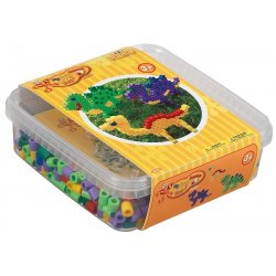 JBM Maxi Perles Et Plaque Dinosaure En Boîte