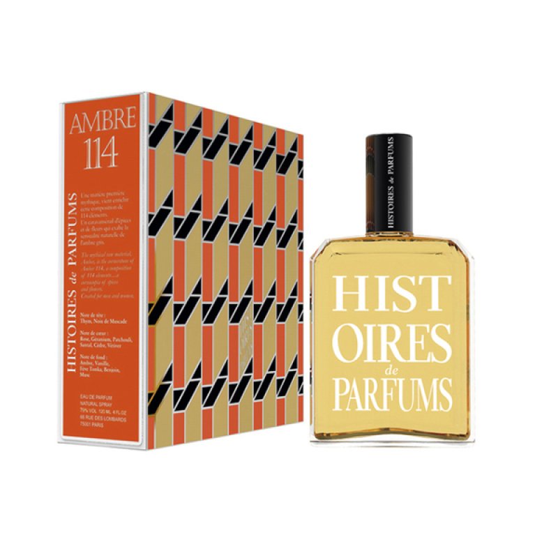 Histoires de Parfums compatible - Novels Unisex Ambre 114 EDP 120 ml