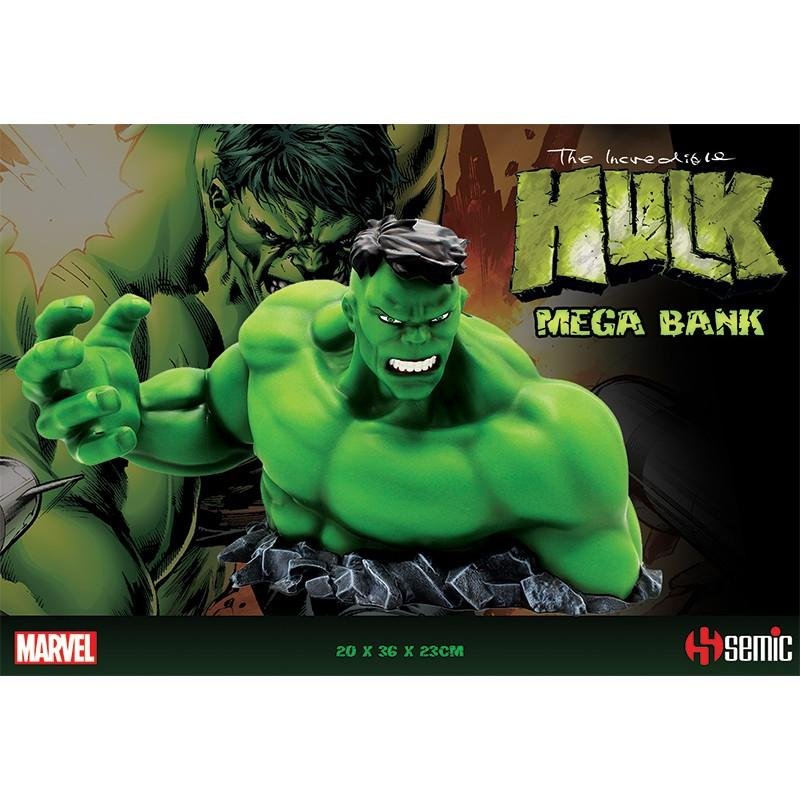 MARVEL - Tirelire - MEGA BANK - Hulk - 20cm