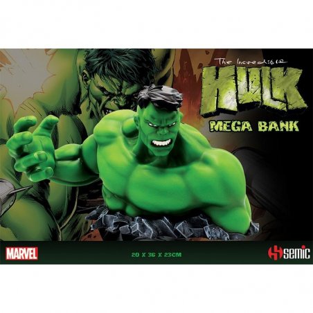 MARVEL - Tirelire - MEGA BANK - Hulk - 20cm