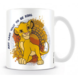 DISNEY - Mug - 300 ml - Lion King - Just Can't Wait to be King