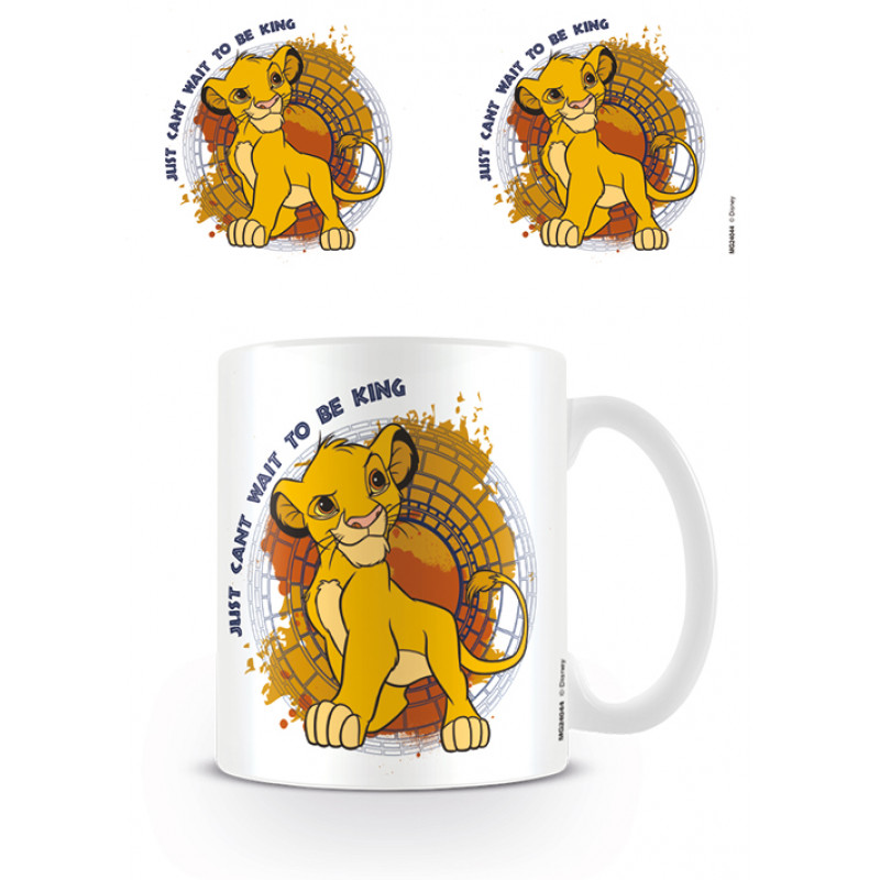 DISNEY - Mug - 300 ml - Lion King - Just Can't Wait to be King