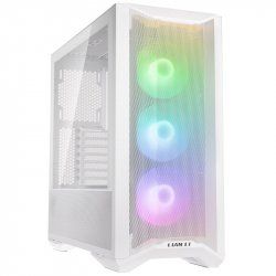 Lian Li compatible LANCOOL II Mesh C RGB Snow Edition Midi-Tower, Tempered Glass - weiß