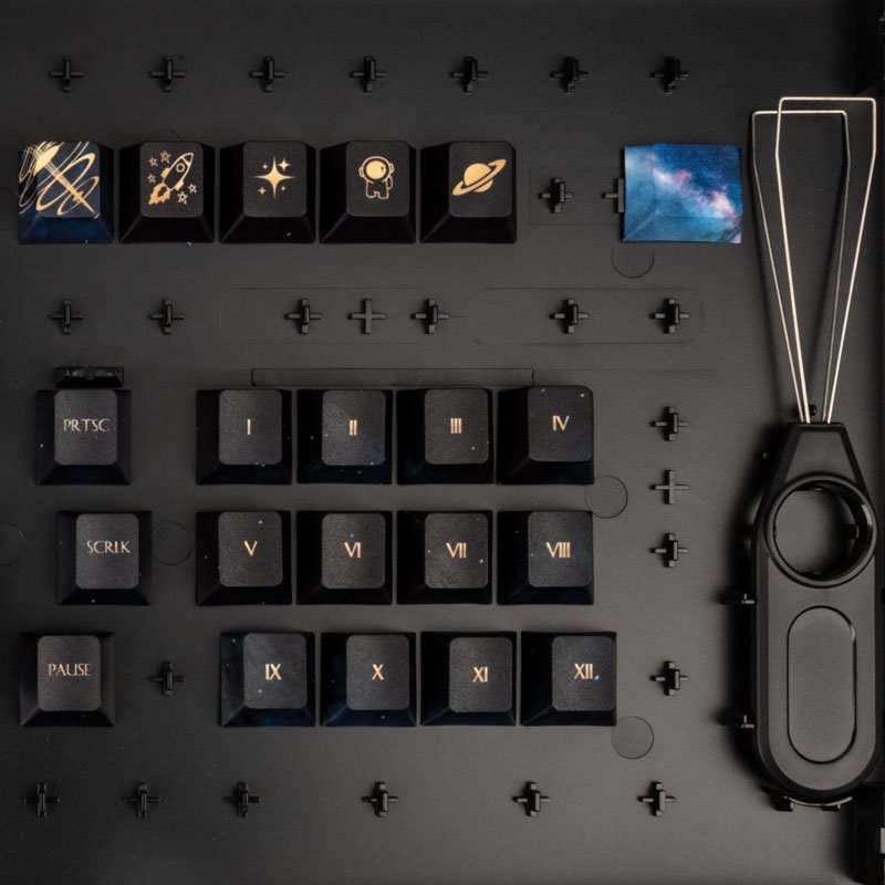 Traitors compatible INFINITY Keycap Set, PBT - US