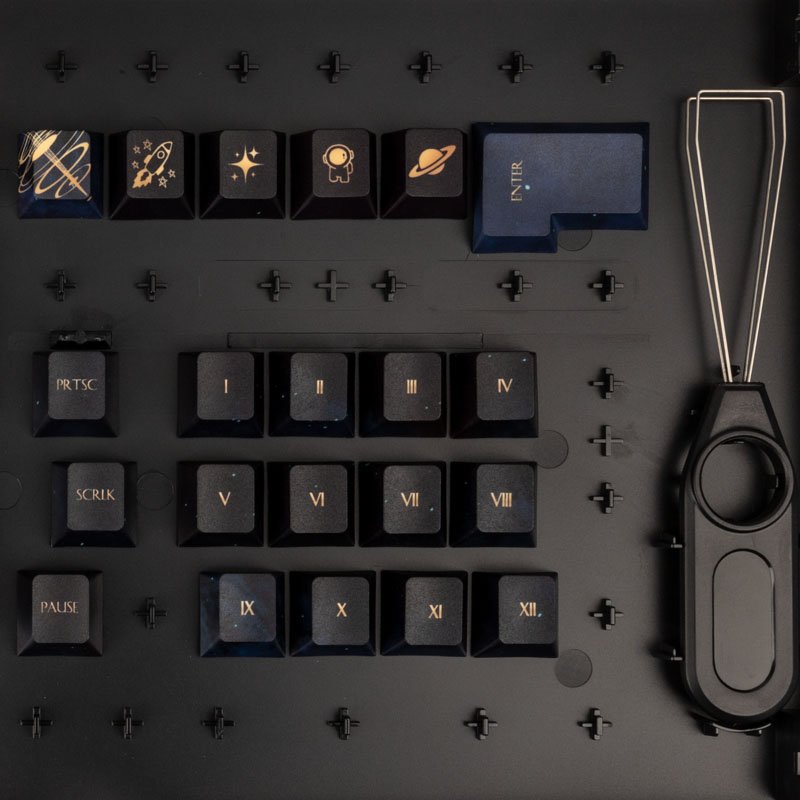 Traitors compatible INFINITY Keycap Set, PBT - UK