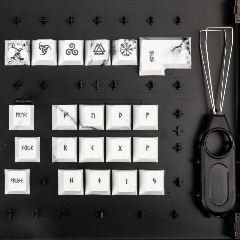 Traitors compatible ETERNITY Keycap Set, PBT - UK