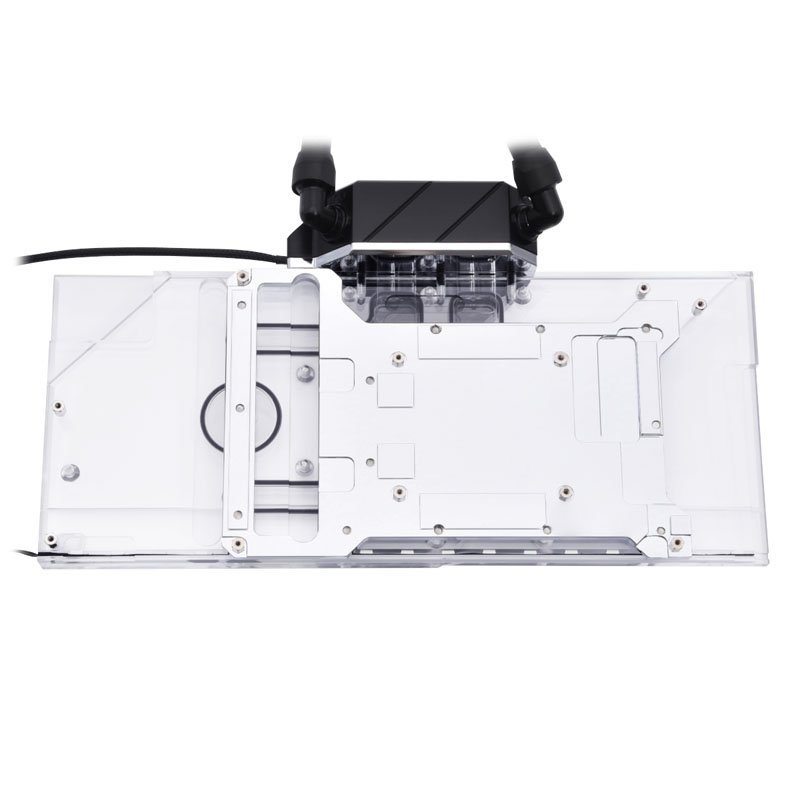 Alphacool compatible Eiswolf 2 GPU AIO 360mm Radeon RX 6800/6800XT Gaming Trio X mit Backplate