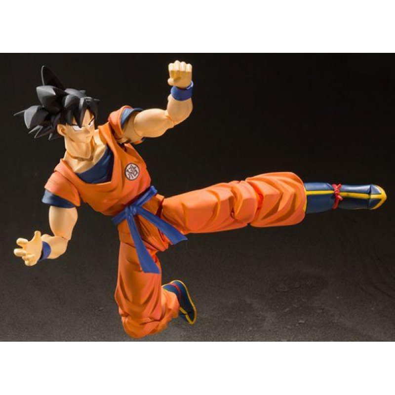 DRAGON BALL Z - Son Goku Earth - Statuette S.H. Figuarts 14cm