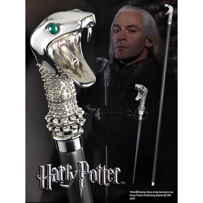 Harry Potter - Lucius Malfoy´s Walking Stick with Wand