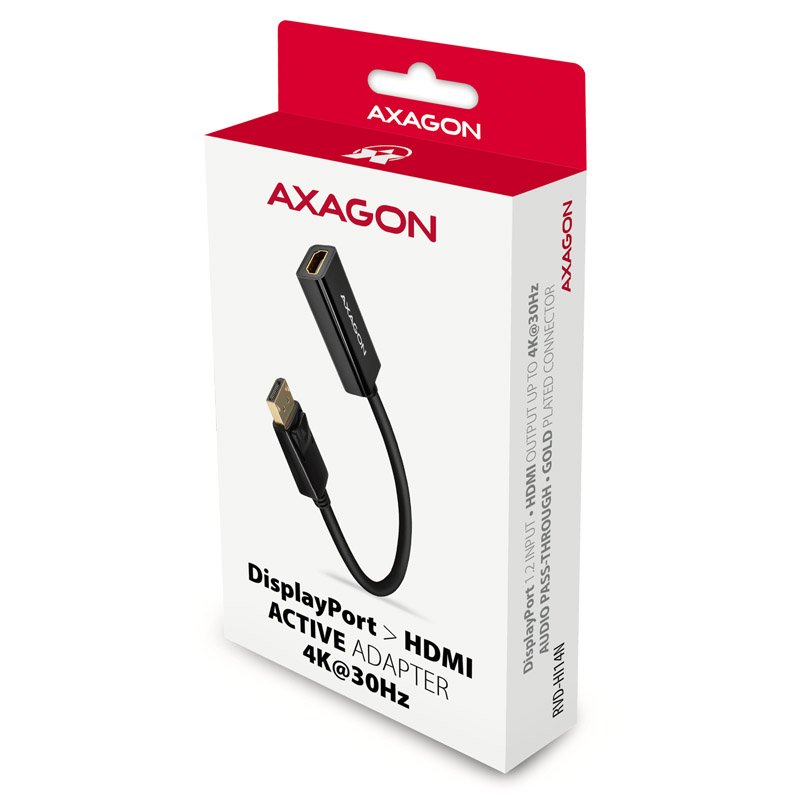 AXAGON compatible RVD-HI14N DisplayPort  HDMI 1.4 adapter 4K/30Hz