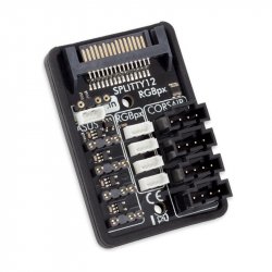 aqua computer compatible RGBpx Splitty12 Active ARGB-Hub