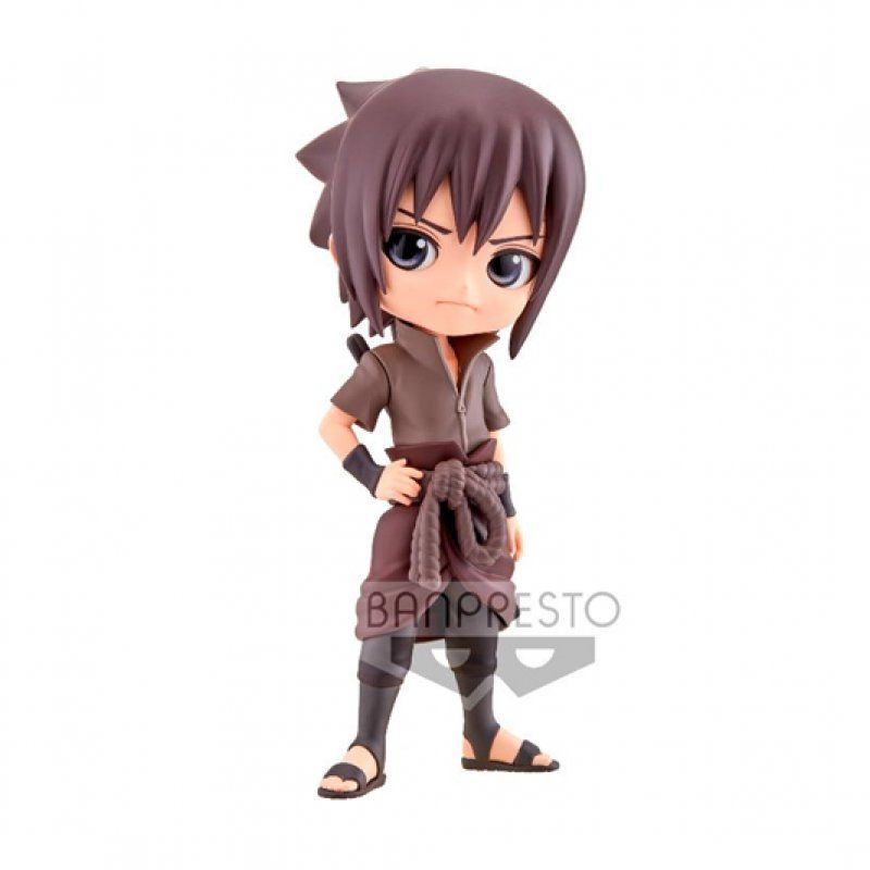NARUTO SHIPPUDEN - QPosket - Sasuke Uchiha Vers. B - Figurine 14cm