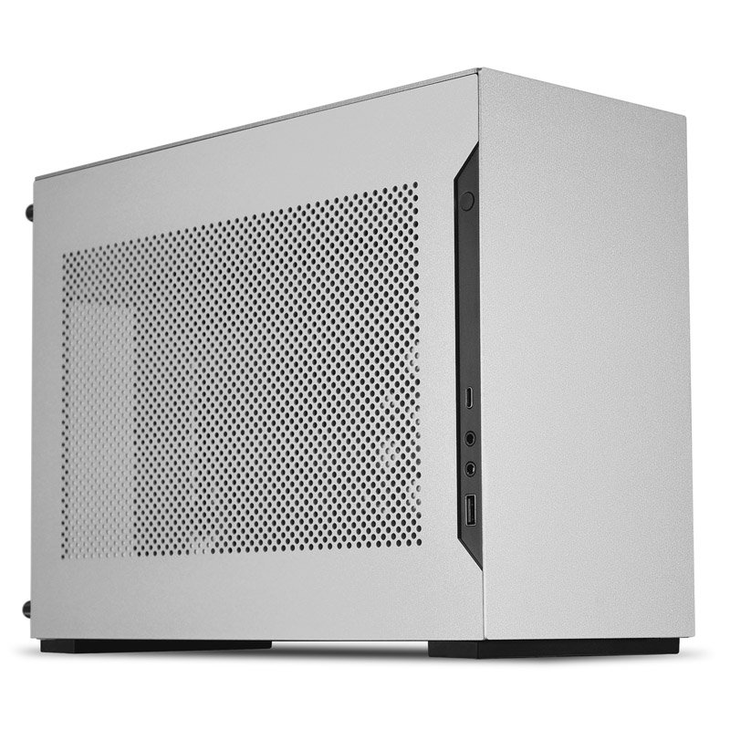 Lian Li compatible A4-H2O A4 Mini-ITX Gehäuse, PCIE4.0 Riserkabel - silber