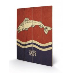 GAME OF THRONES - Tully - Impression sur bois 40x59cm