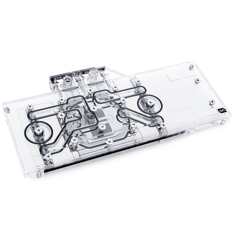 Alphacool Eisblock Aurora GPX-N RTX 3080/3090 XC3 Ultra Gaming mit Backplate - Acryl + Nickel