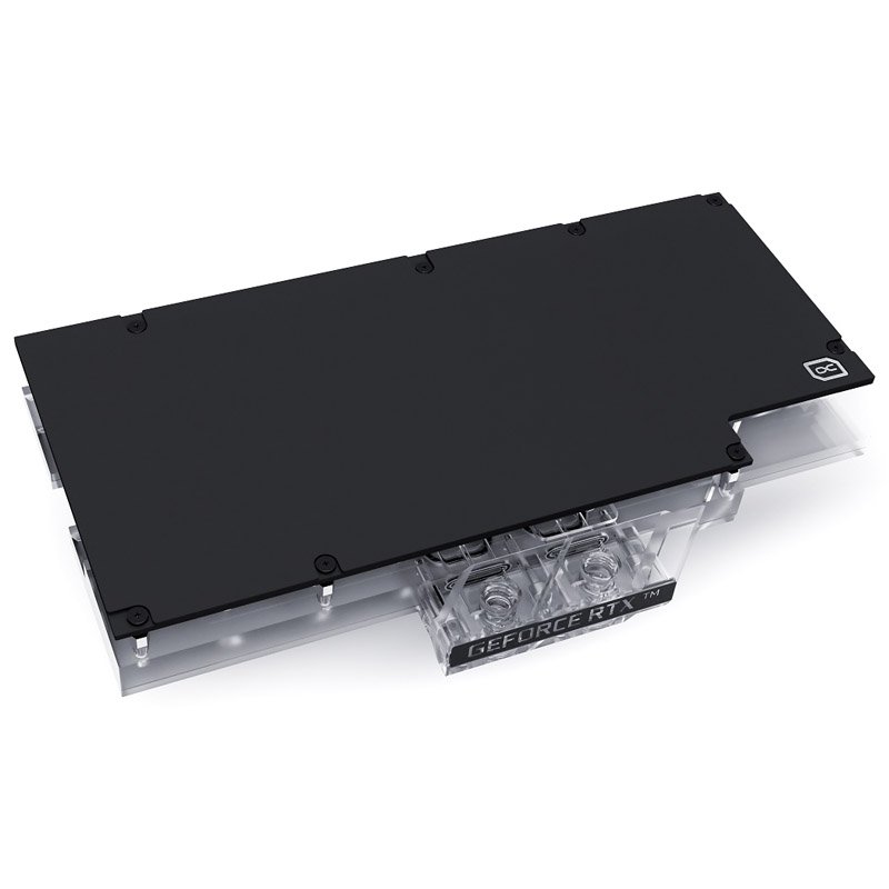 Alphacool Eisblock Aurora GPX-N RTX 3070 ROG Strix mit Backplate - Acryl + Nickel