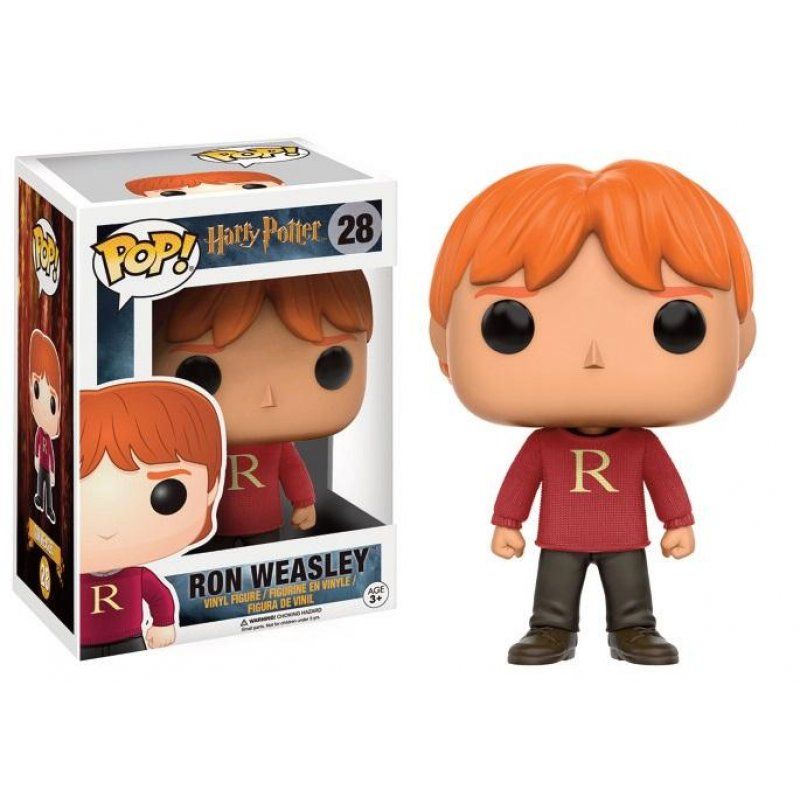 HARRY POTTER - Bobble Head POP N° 28 - Ron in Sweater