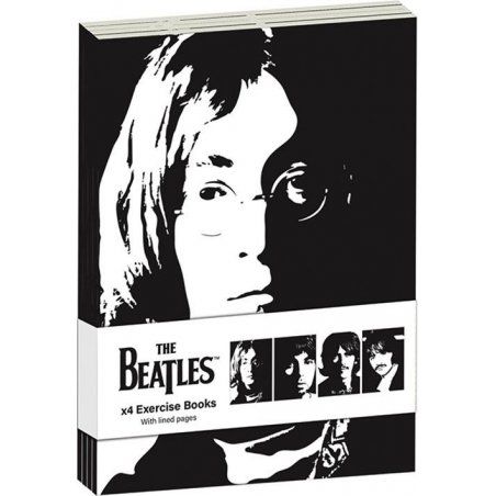THE BEATLES - Pack 4 x Exercise Books A6 - Revolver